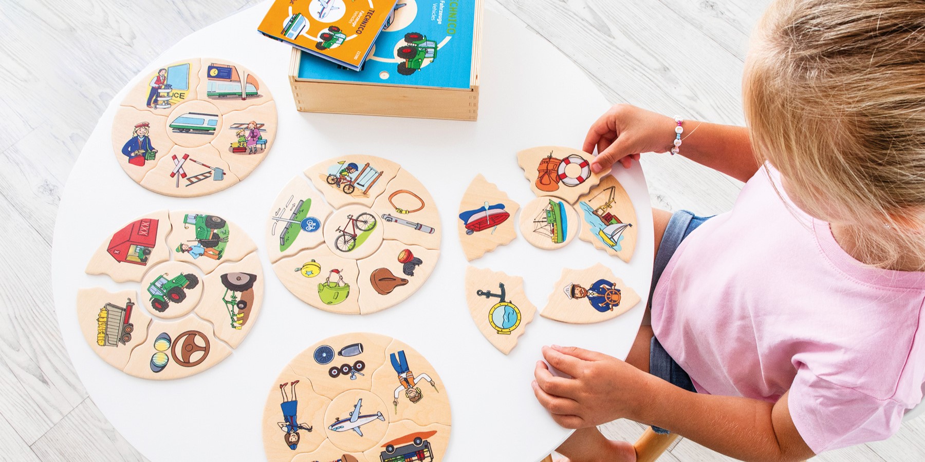 Houten Technico puzzels