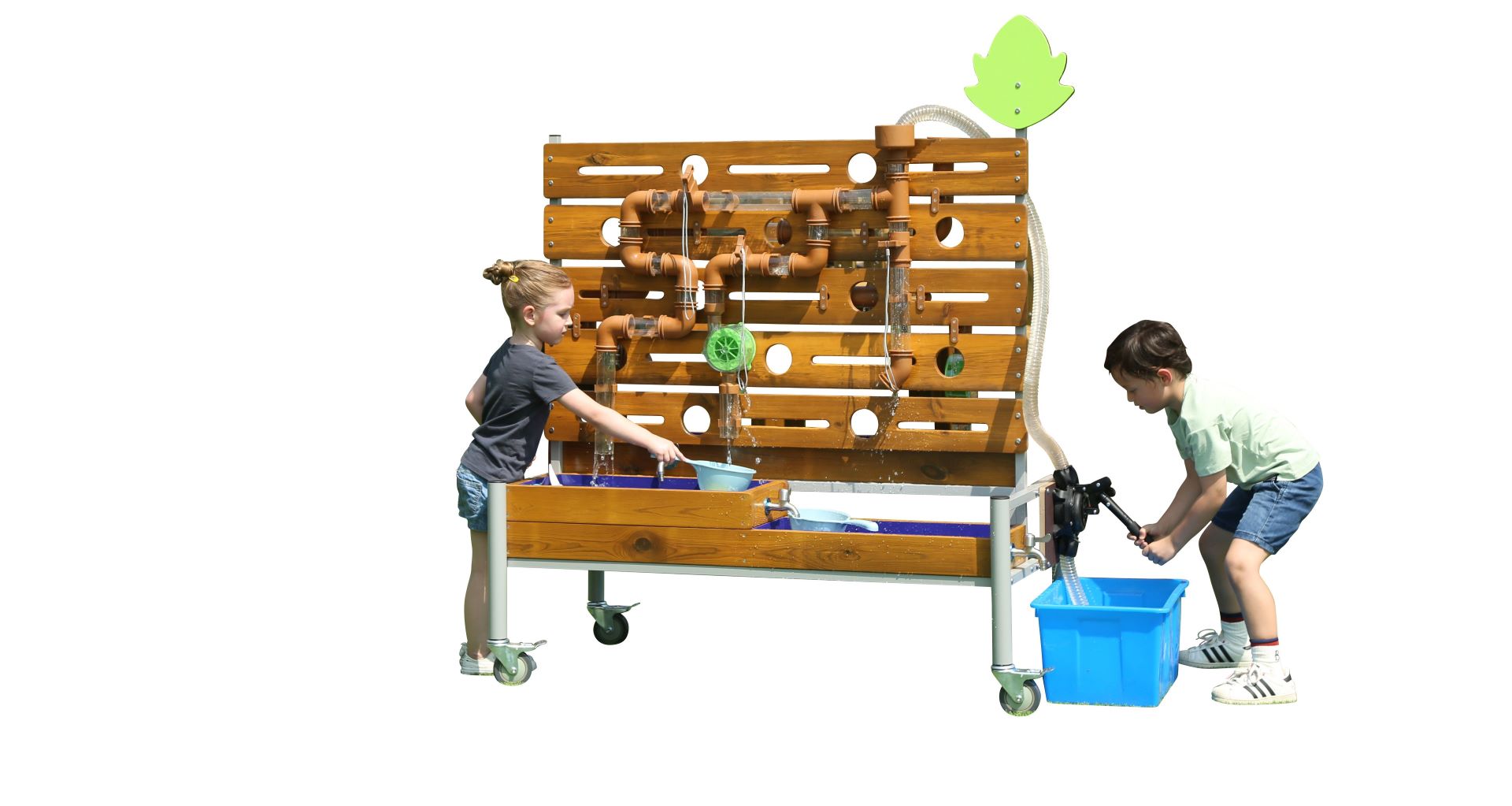 Mobiele Outdoor Water Speelwand