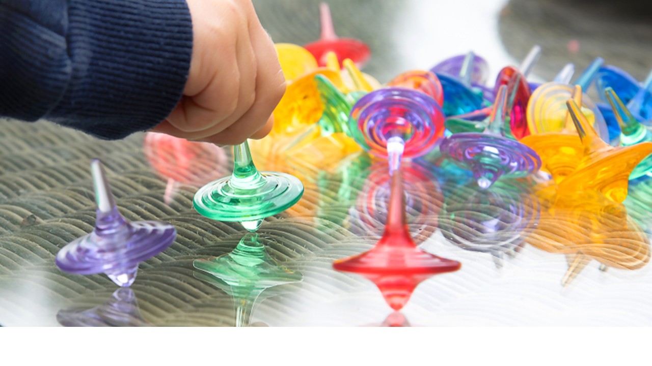 Transparante spinners