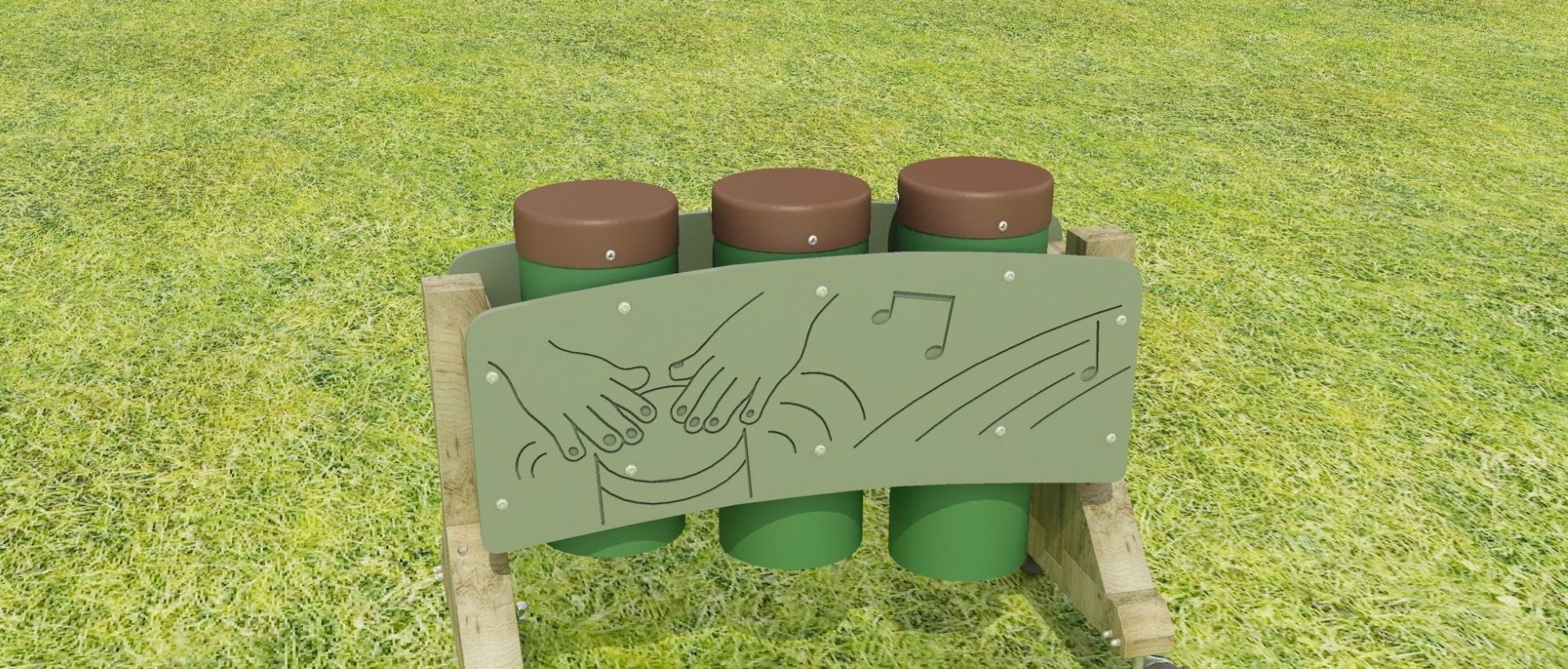 Mobiele Set Conga-Trommels