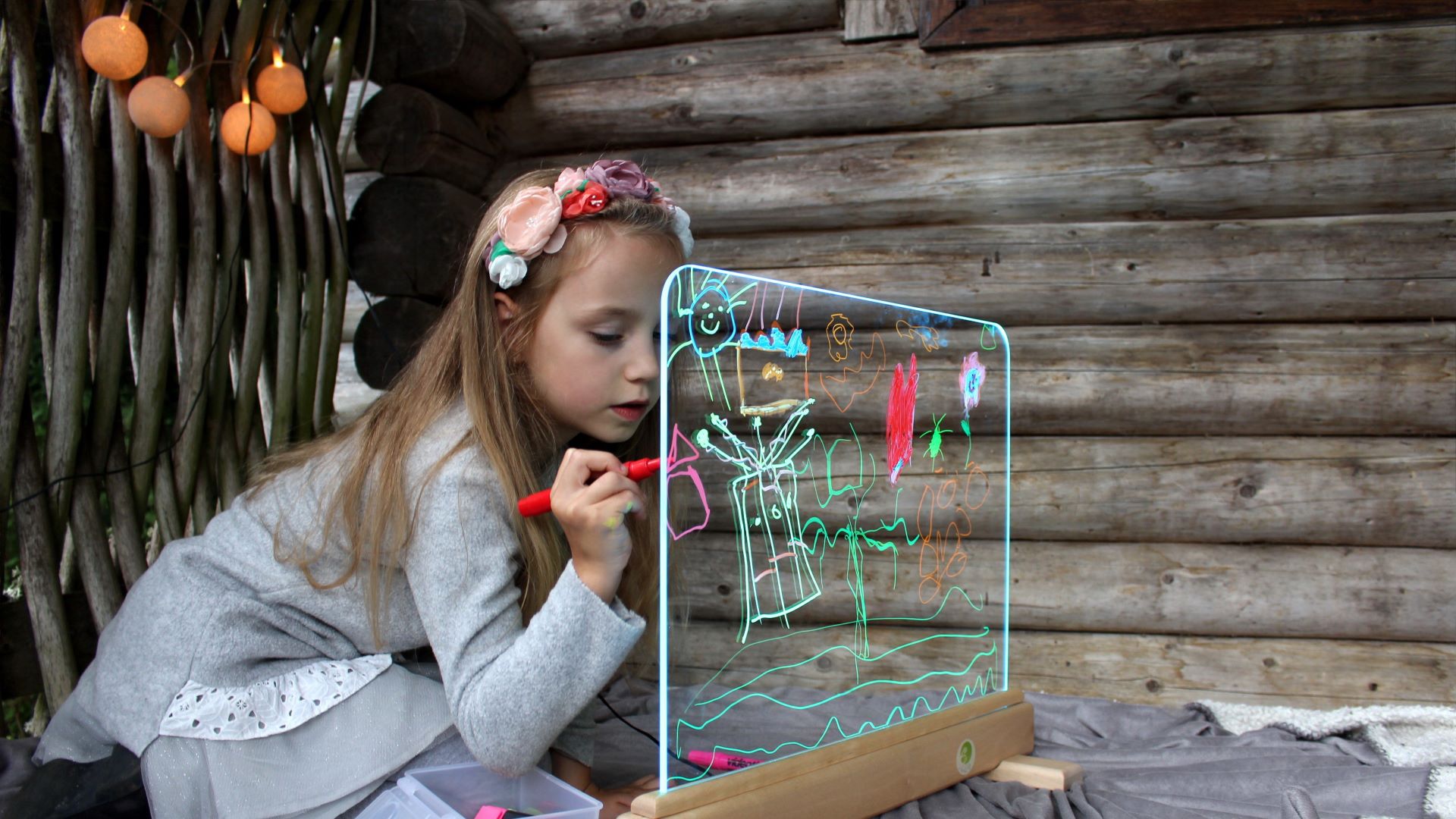 Lichttafel-tweezijdig