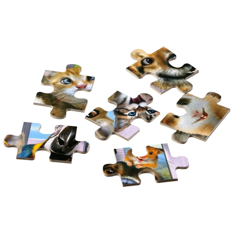 framepuzzel vrolijke huisdieren_4